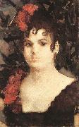 Mikhail Vrubel Portrait of Tatyana Liubatovich as carmen oil painting reproduction
